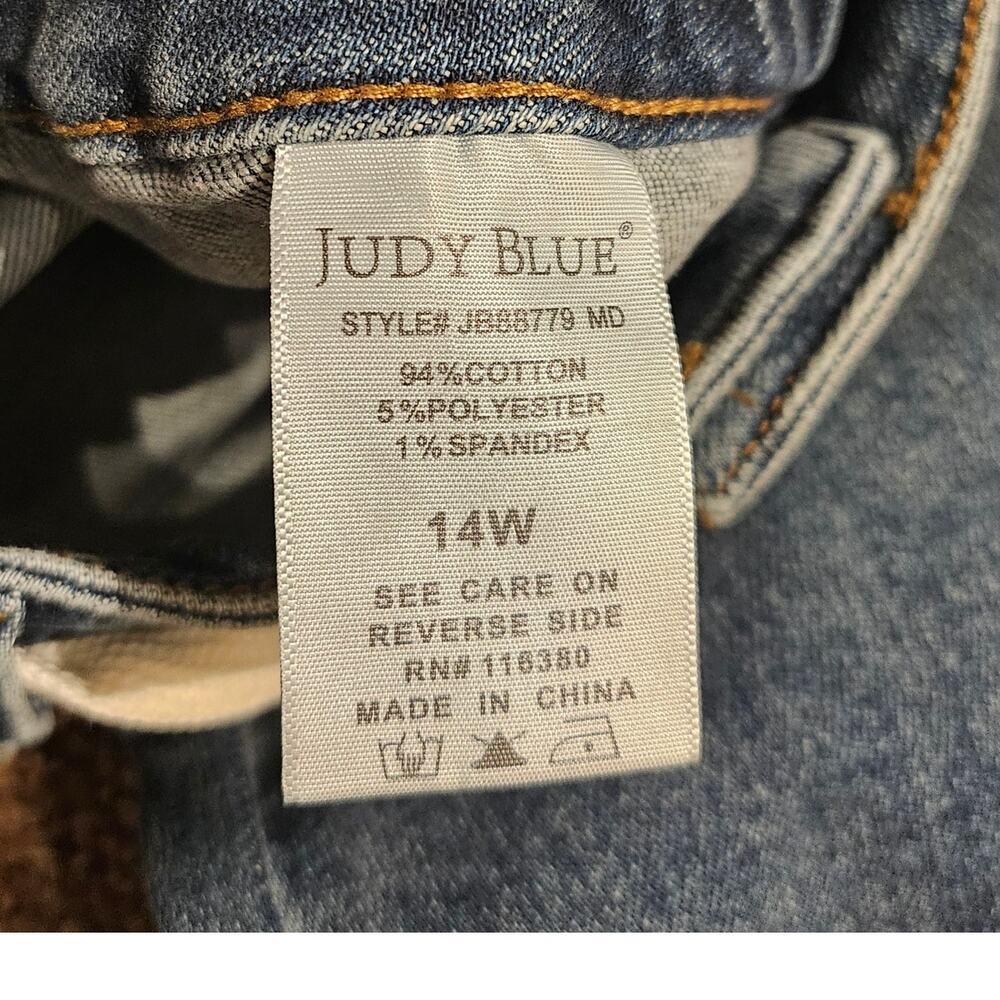 Judy Blue The Myra Denim Joggers Jeans 14W NWT JB88779 - Picture 8 of 8